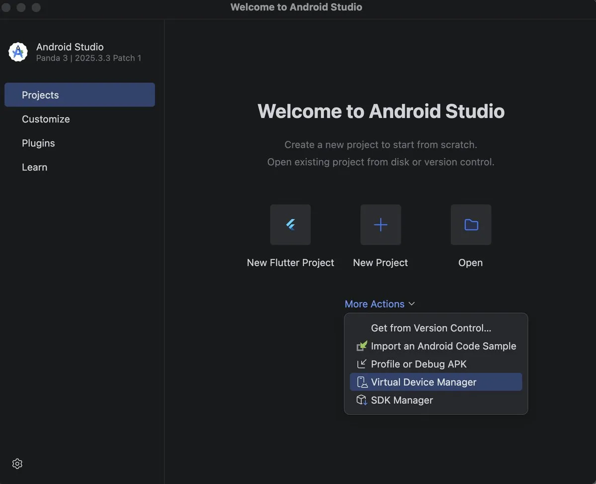 Android Studio 中创建安卓虚拟机